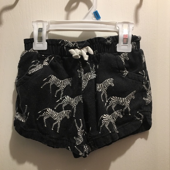 Old Navy Zebra Print Linen Shorts - 4T - Picture 2 of 2